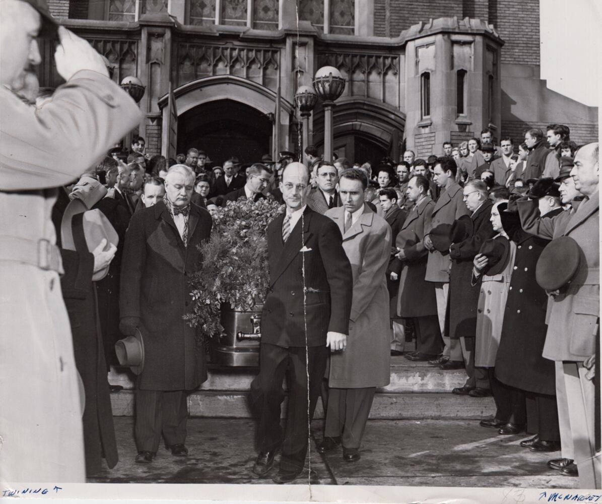 Orville Wright's funeral