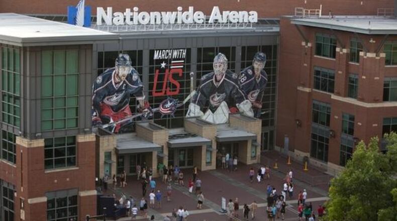 Nationwide Arena. (Dispatch file photo)