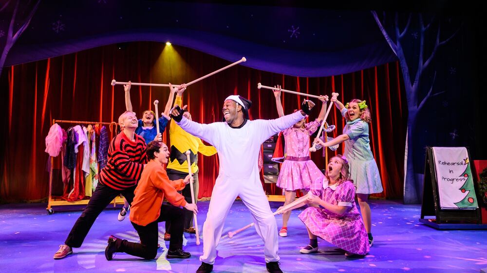 Beloved Peanuts characters will come to life with the upcoming production of "A Charlie Brown Christmas Live" on Sunday, Dec. 7 at the Clark State Performing Arts Center. CONTRIBUTED