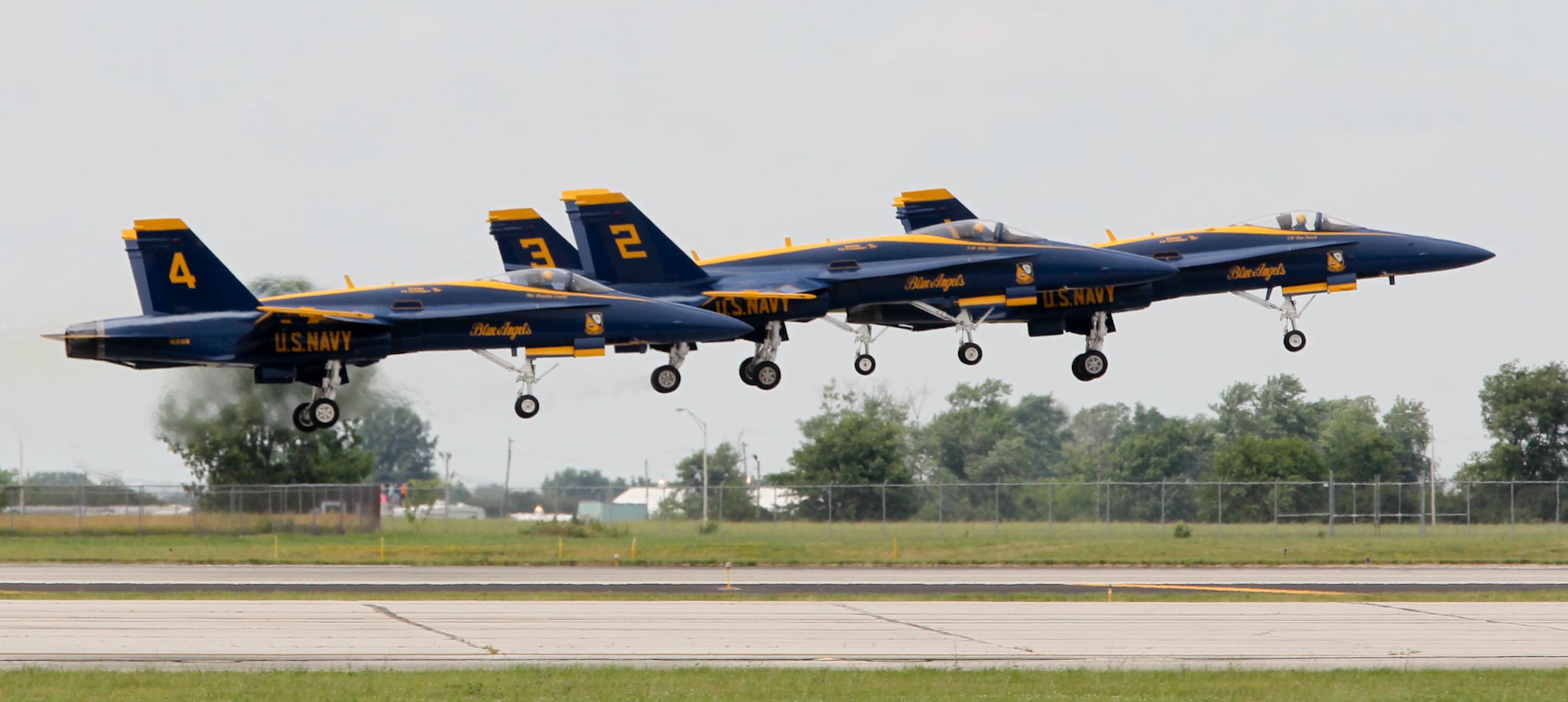 Blue Angels in Dayton