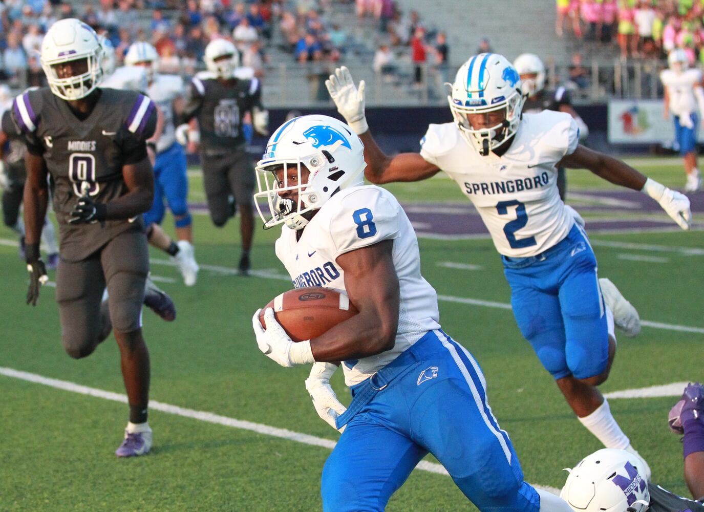 PHOTOS: Springboro at Middletown, Week 2 football