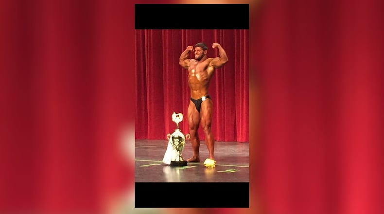 Drew Plumlee will compete in the Mr. America body building competition Oct. 8 in Atlantic City. (Contributed Photo)