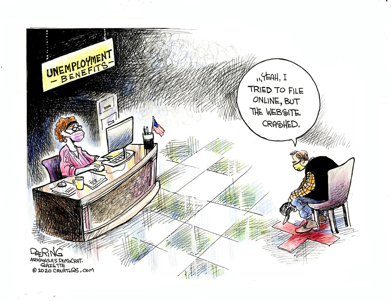 Week in cartoons: Essential business, stimulus checks and more
