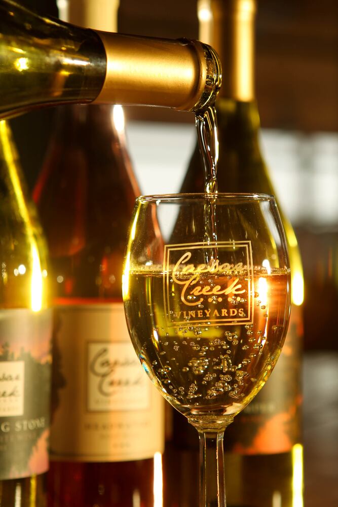 Caesar Creek Vineyards, at 962 Long Road east of Xenia