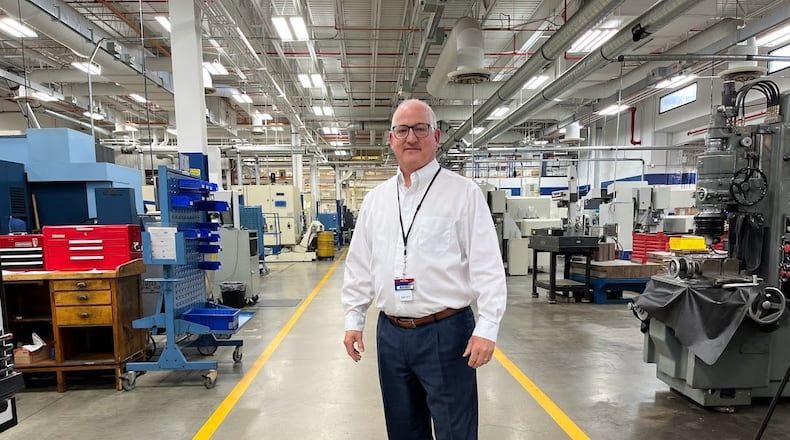 Rob Cohen has been leading Dayton-based DRT since October 2021. He is photographed here at the company's Greenmount Boulevard plant. THOMAS GNAU/STAFF