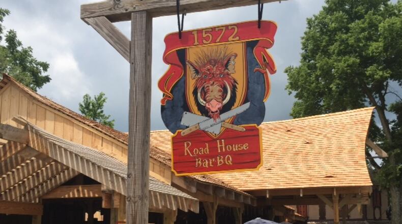 1572 Roadhouse Bar-B-Q opened its doors to the public on the grounds of the Ohio Renaissance Festival at 10542 E. State Route 73 near Waynesville.