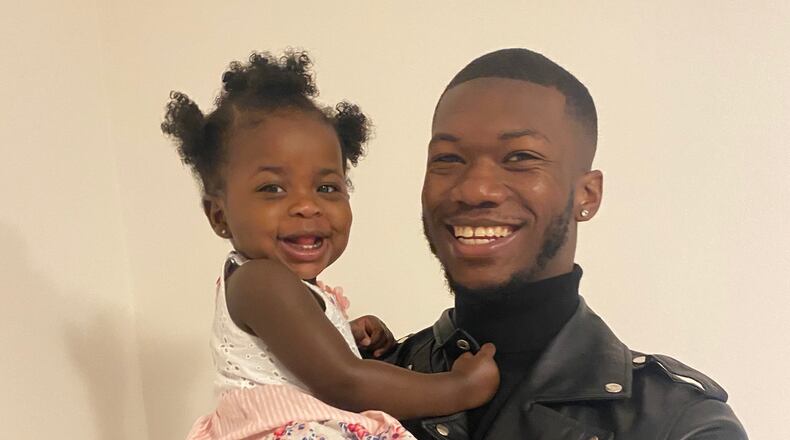 Chris Landrum and daughter Eliyanah Yvette Landrum