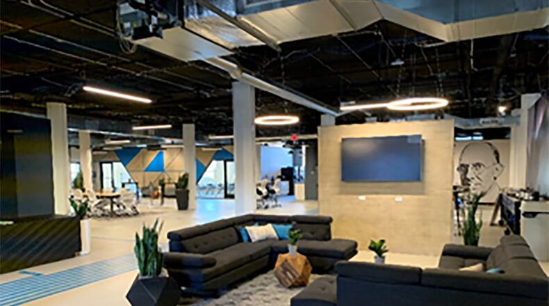 Wright Brothers Institute’s facility at 444 E. Second St. in Dayton has been expanded and the interior completely remodeled. (Contributed photo)