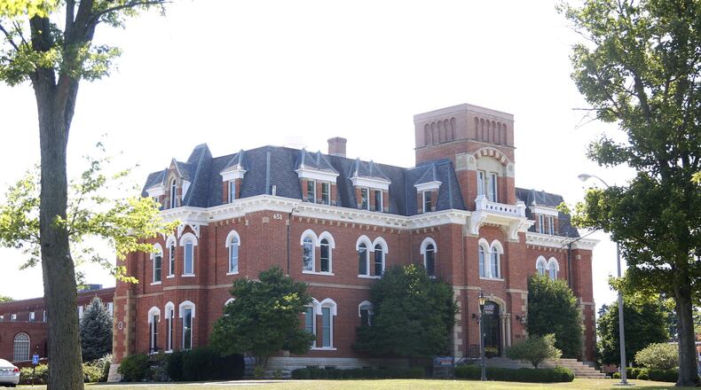 Today Athletes in Action World Training Resource Center is located in the former Grant Hall that was the administration building on the campus of the Ohio Soldiers and Sailors Orphans Home in Xenia. FILE