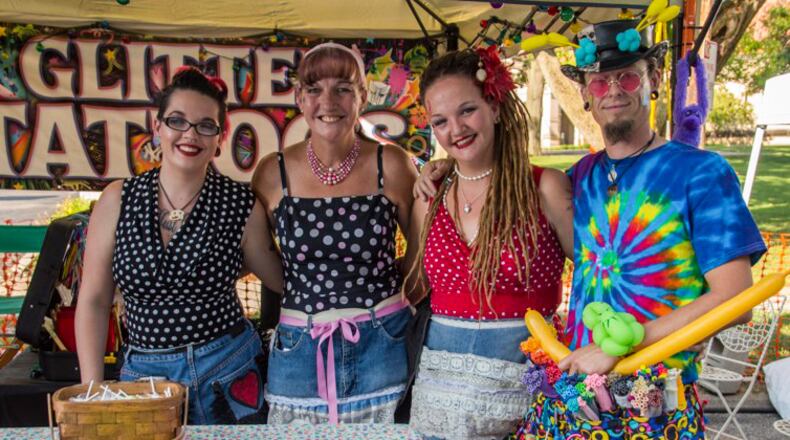 The inaugural, 3-day Festival on the Hill event, held at the Dayton Masonic Center (525 W Riverview Ave), featured "Dayton’s largest happy hour," food and a variety of musical acts, including an AC/DC tribute band, American Idol finalist Alexis Gomez and country music artists John King and Clark Manson. (TOM GILLIAM/CONTRIBUTED)