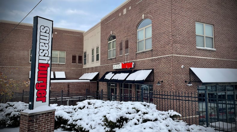 Smashburger has “permanently closed” its doors at 1200 Brown St. Suite 190 in Dayton. NATALIE JONES/STAFF