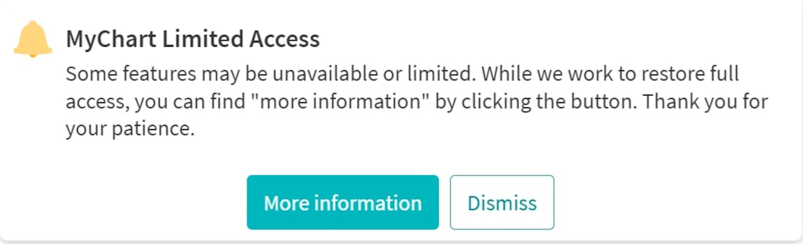 Kettering Health's online patient portal, MyChart, is back online for patients after being out of commission for nearly three weeks following the May 20 cyberattack that caused a system-wide technology outage. SAM WILDOW/STAFF
