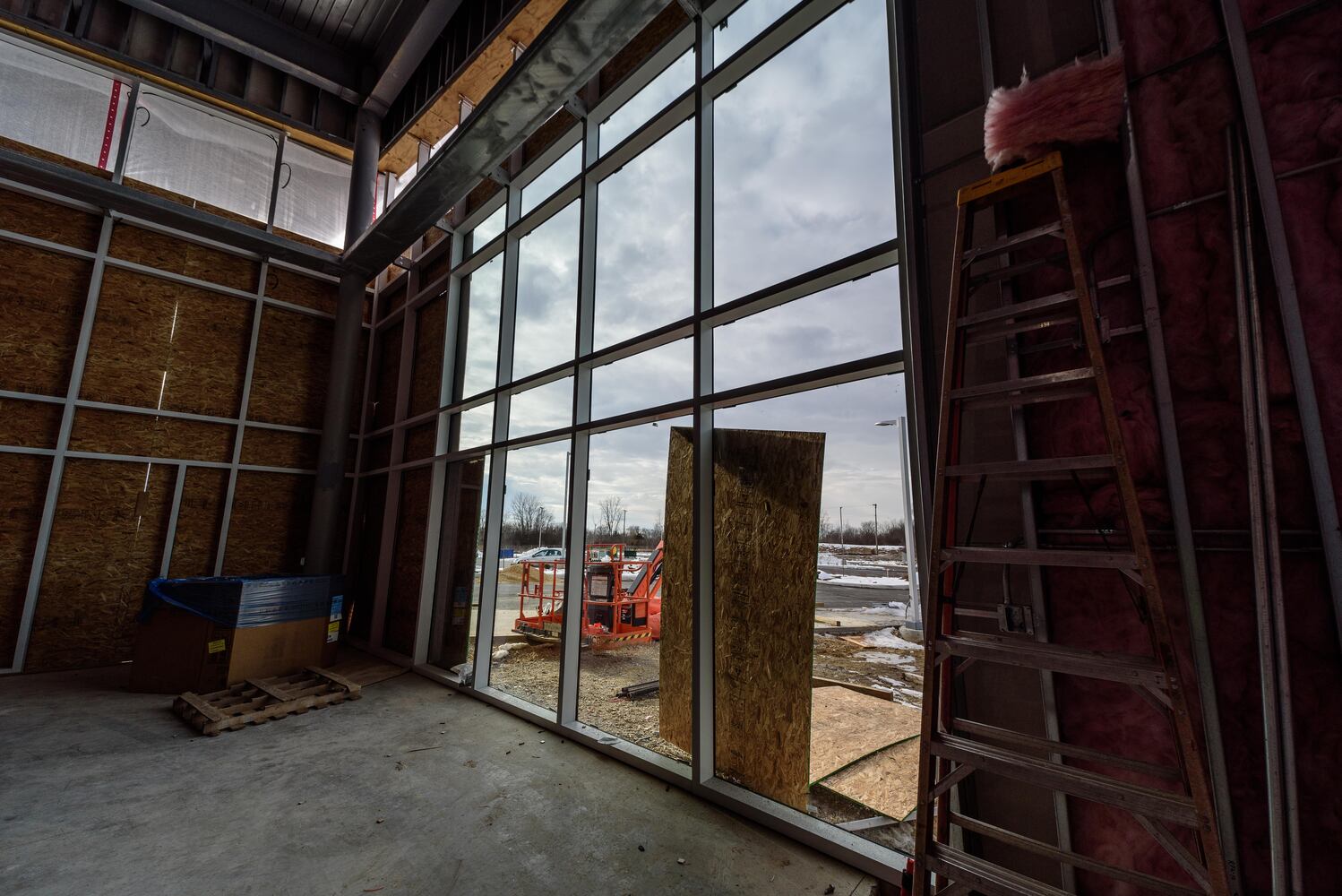 PHOTOS: A look at construction at the Dayton Metro Library’s new Huber Heights Branch