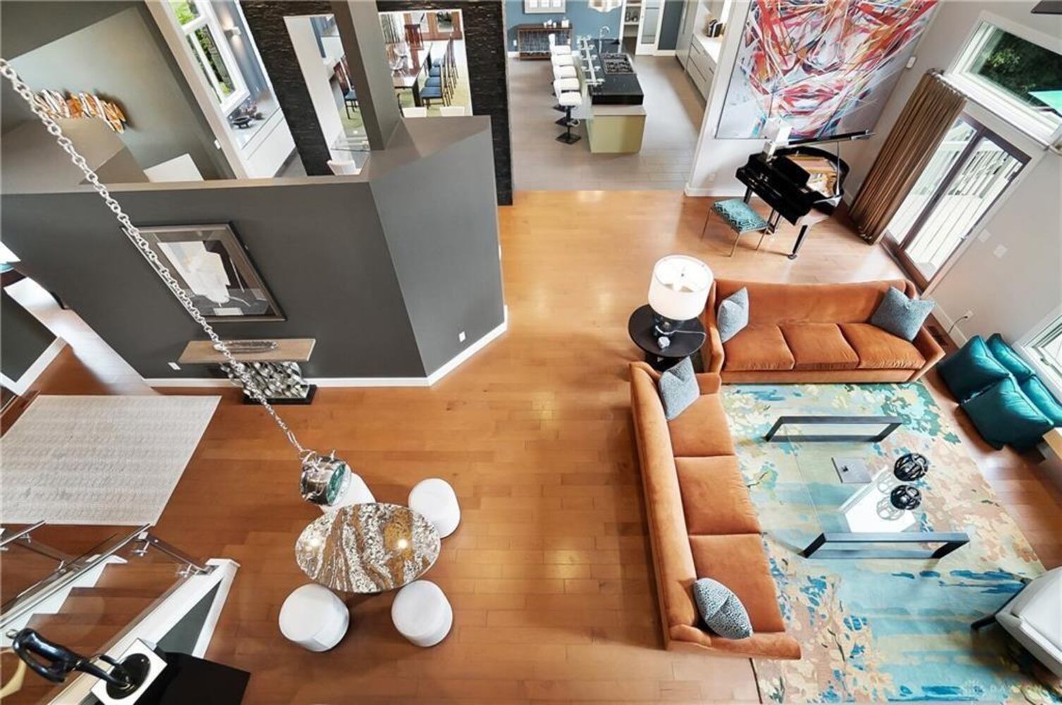 PHOTOS: Spectacular $1.8M luxury home on market with pool, golf simulator