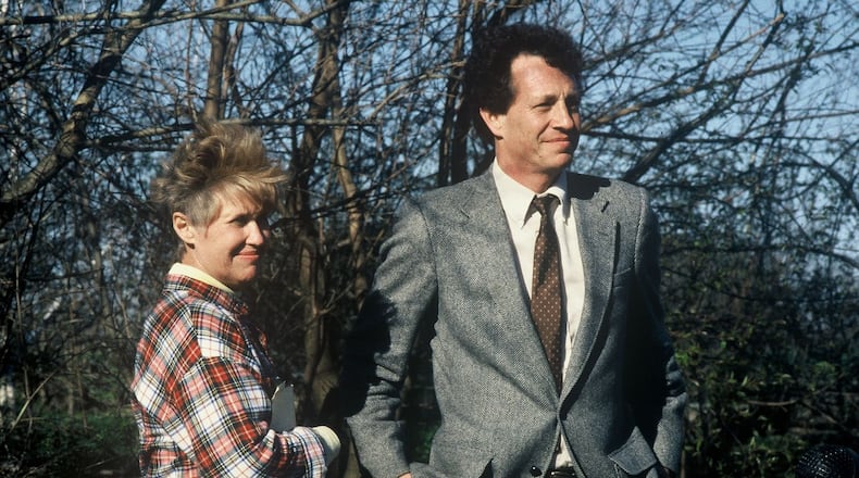 Pictured are Erma Bombeck and D.L. Stewart in an undated photo. CONTRIBUTED