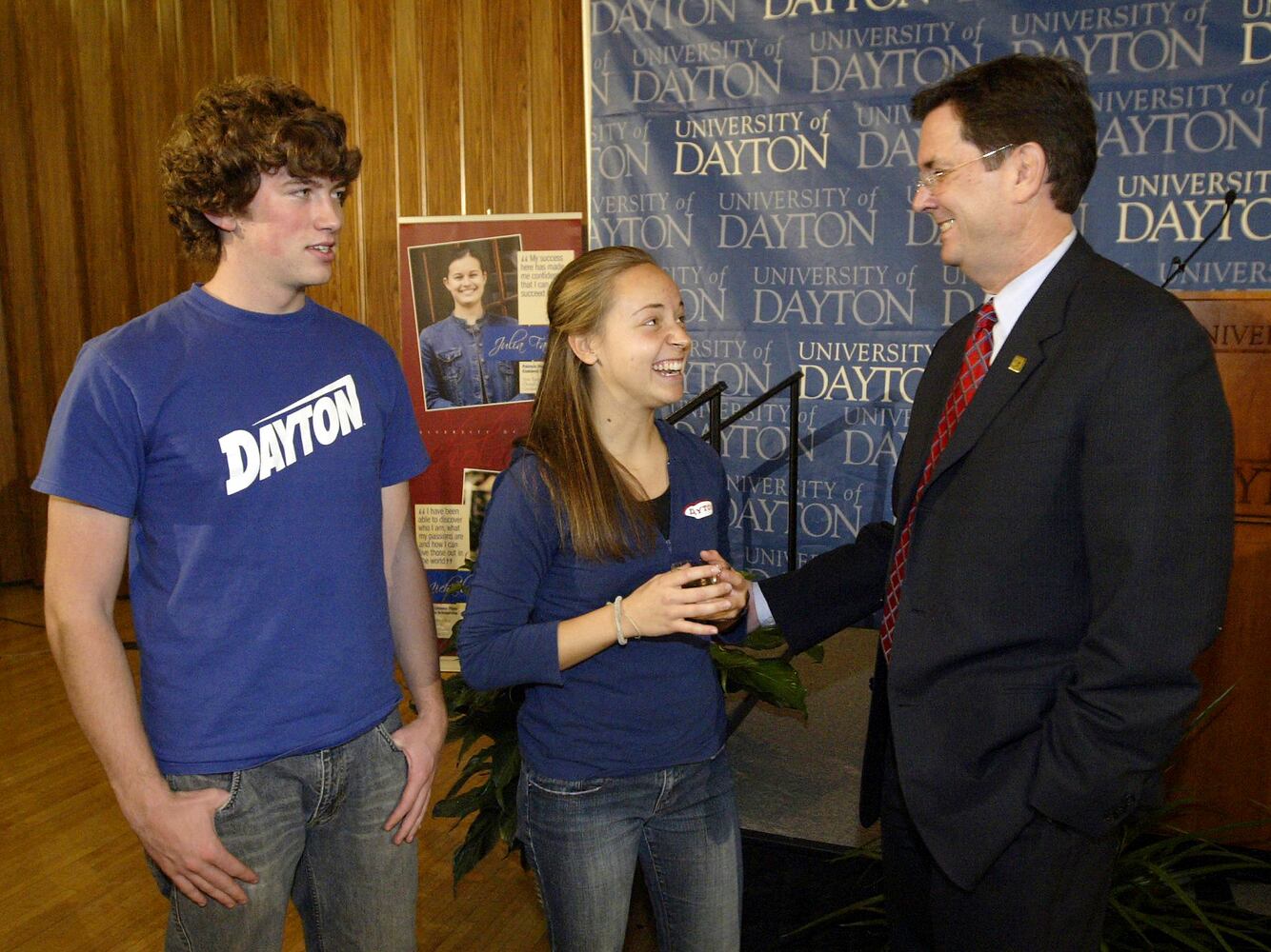 University of Dayton President Daniel Curran