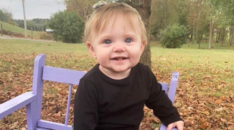 The Tennessee Bureau of Investigation needs help to locate 15-month-old Evelyn Mae Boswell, who is missing from Sullivan County. (Tennessee Bureau of Investigation)