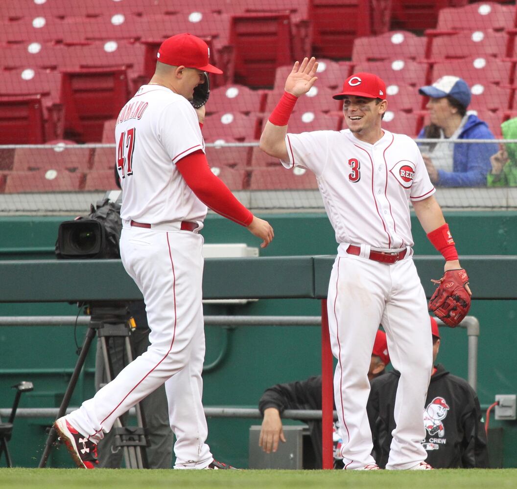 Photos: Reds vs. Braves (April 23)