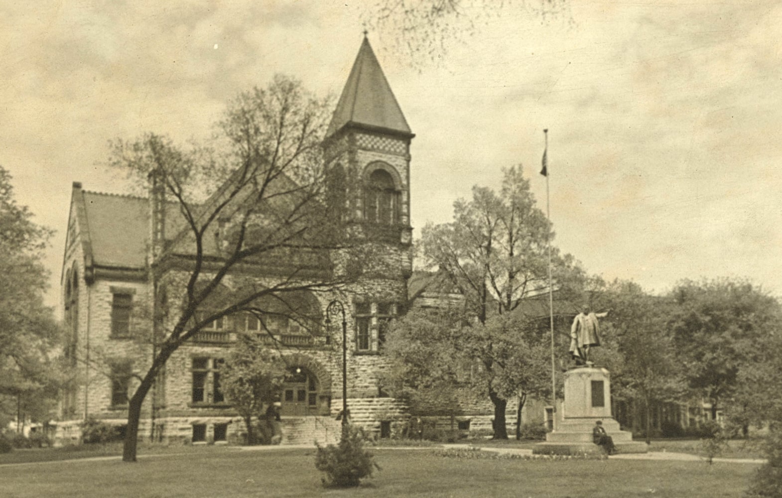 Then and Now: Dayton library