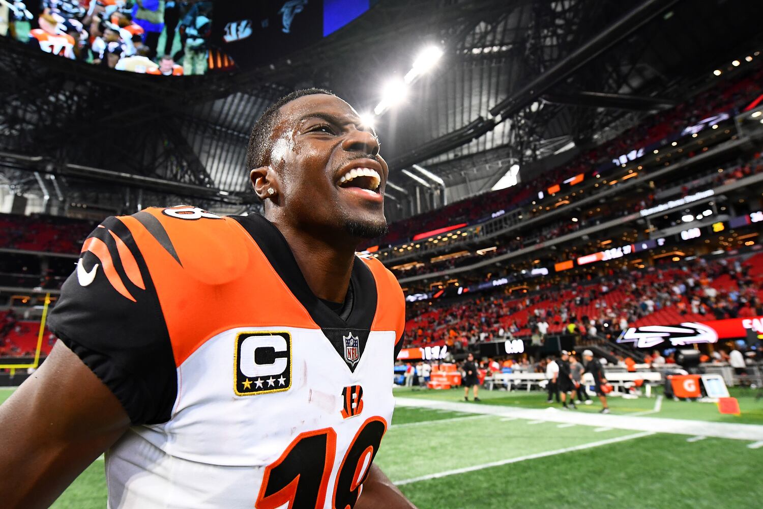 PHOTOS: Cincinnati Bengals rally stunning win over Atlanta Falcons