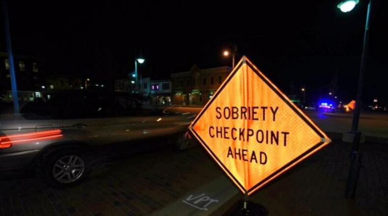 An OVI checkpoint is slated for Middletown tonight. FILE PHOTO