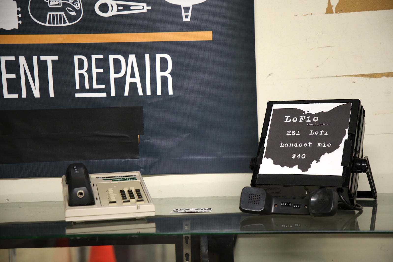 The HS1, the first model of lofi telephone microphones designed by David Payne at LoFio Electronics. CONTRIBUTED/BRANDON BERRY