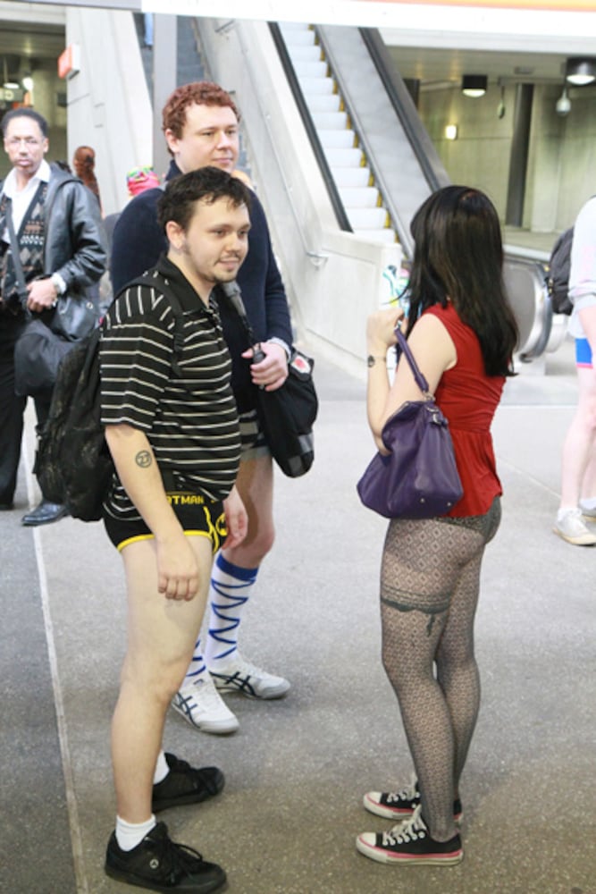 No Pants Subway Ride Atlanta 2013