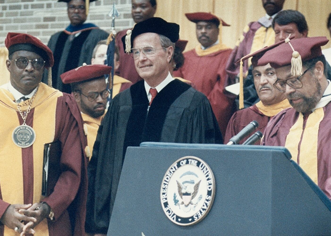 George H.W. Bush appearances in southwest Ohio