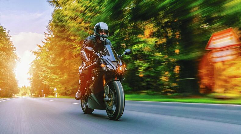 It is also important that you do your best to ride in a safe, predictable manner. Give yourself room to maneuver if potholes, wet leaves, railroad tracks and other circumstances dictate that you have to take any action that fellow motorists may not anticipate. (Metro News Service photo)