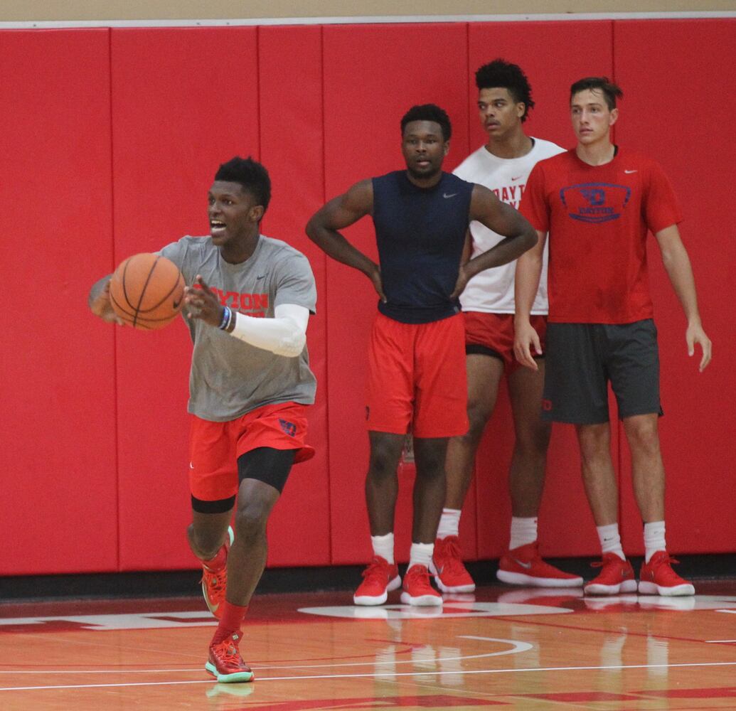 Photos: Dayton Flyers hold summer practice