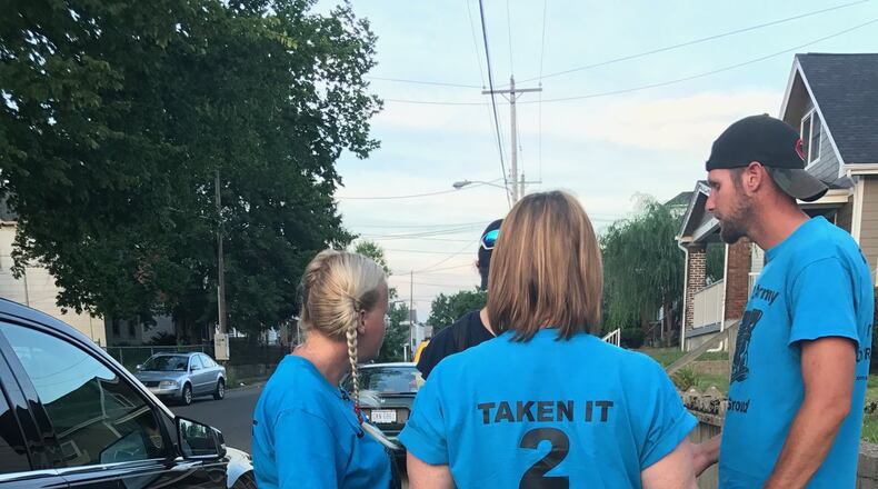 Hamilton’s Taken it 2 the Streets Outreach Ministry is a “boots in the street” operation to help addicts. Every Friday night, the group looks to provide food, clothing and help to those suffering from addiction who have become homeless. CONTRIBUTED