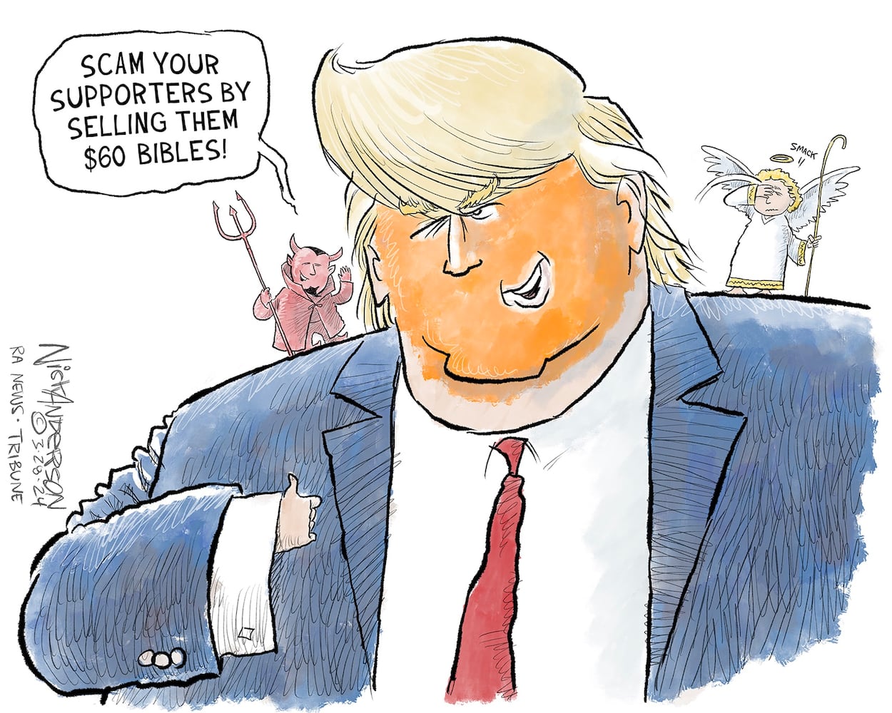 CARTOONS: Nick Anderson, April 1, 2024