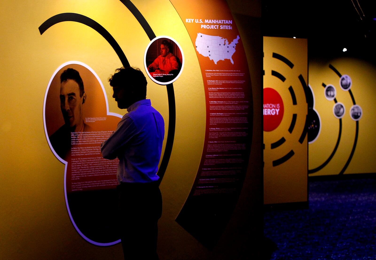 The Mound Cold War Discovery Center is a joint effort between Dayton History, the Department of Energy, Office of Legacy Management and the Mound Science and Energy Museum Association. LISA POWELL / STAFF