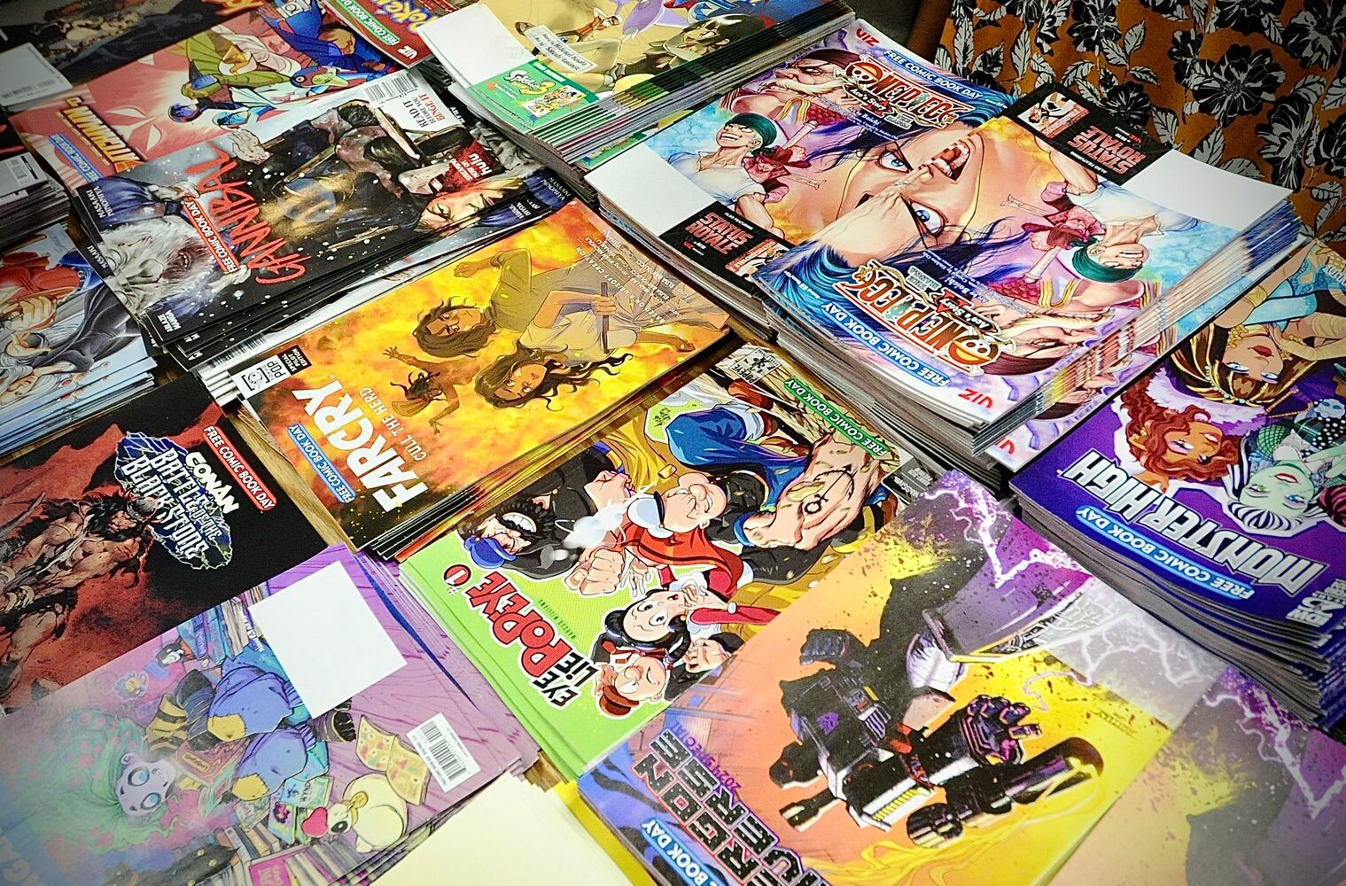 Free comic book day Saturday, May 4