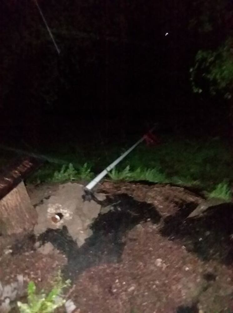 Storm damage