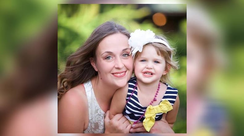 Tracy Hughart and her daughter, Elizabeth. CONTRIBUTED