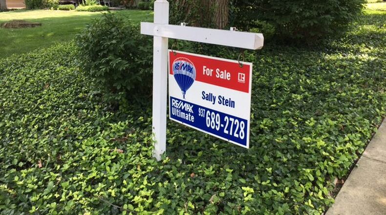 A home for sale on Volusia Avenue in Oakwood. THOMAS GNAU/STAFF