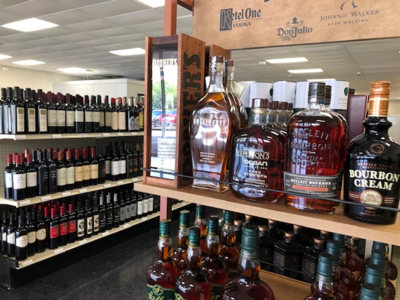 PHOTOS: Sneak Peek at the new Kettering Wine & Spirits store that just opened in the Fairmont Plaza