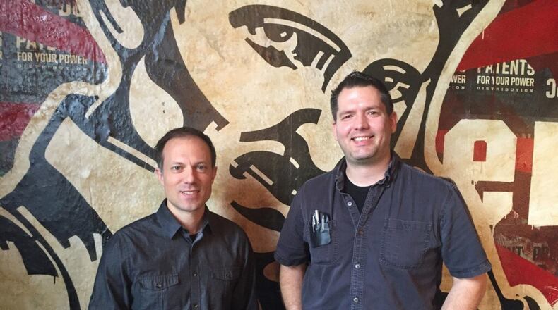 Charles Nick and Taylor Minor are the founders and operators of Third Wave Coffee. AUSTIN RAINS/DAYTON TECH GUIDE