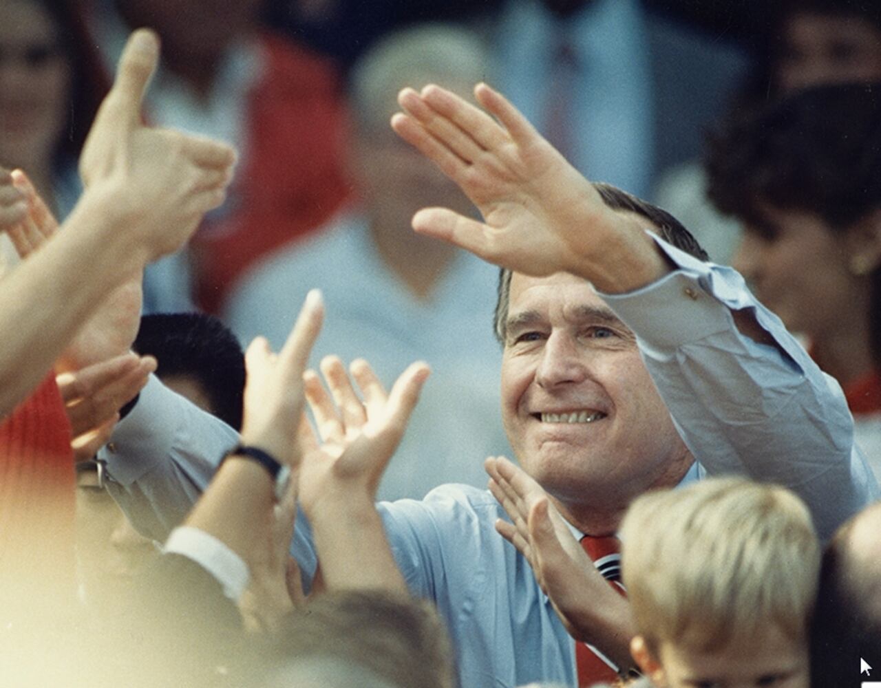 George H.W. Bush appearances in southwest Ohio