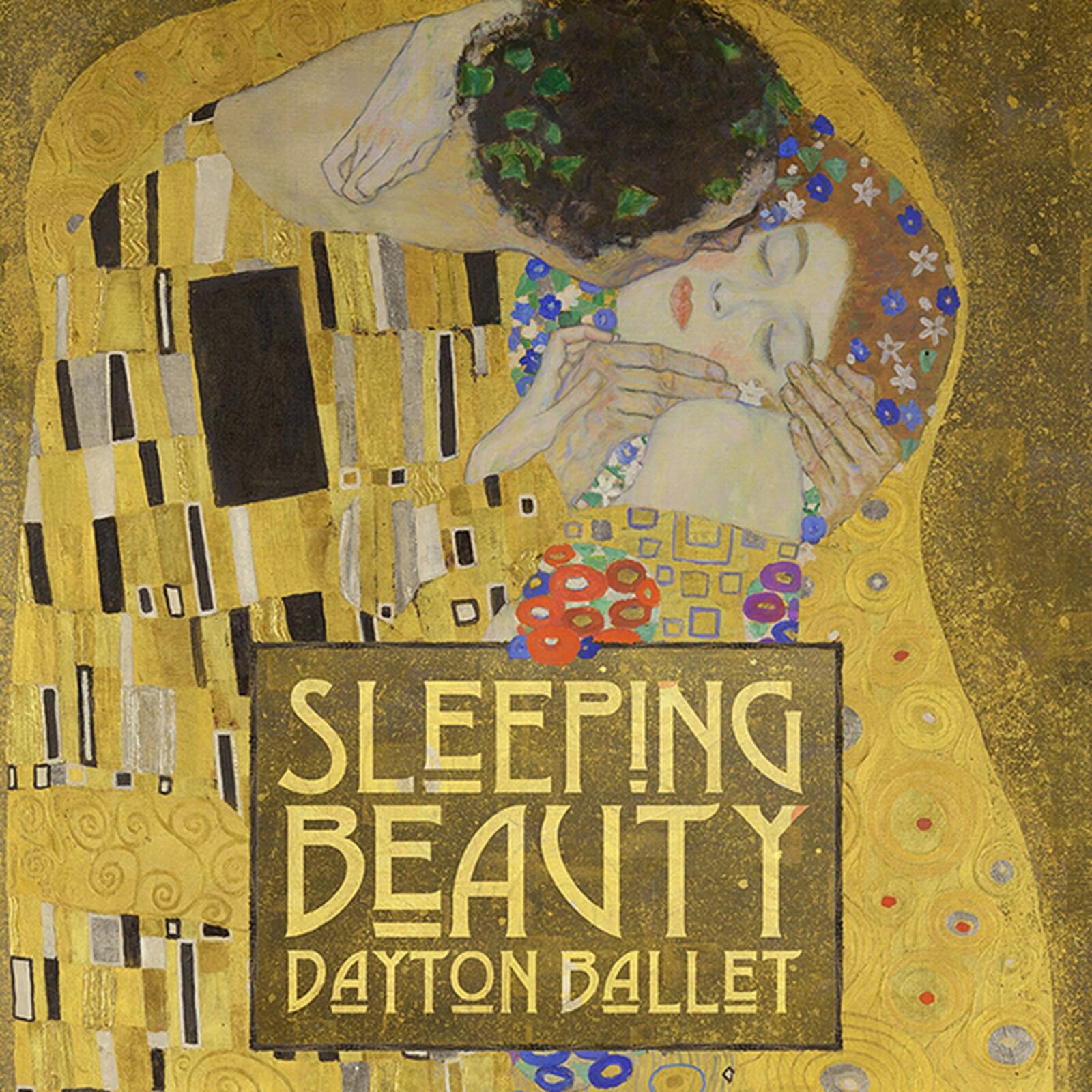 “The Kiss,” a famous oil painting by Gustav Klimt, was the inspiration for the Dayton Ballet’s new “Sleeping Beauty” ballet. CONTRIBUTED