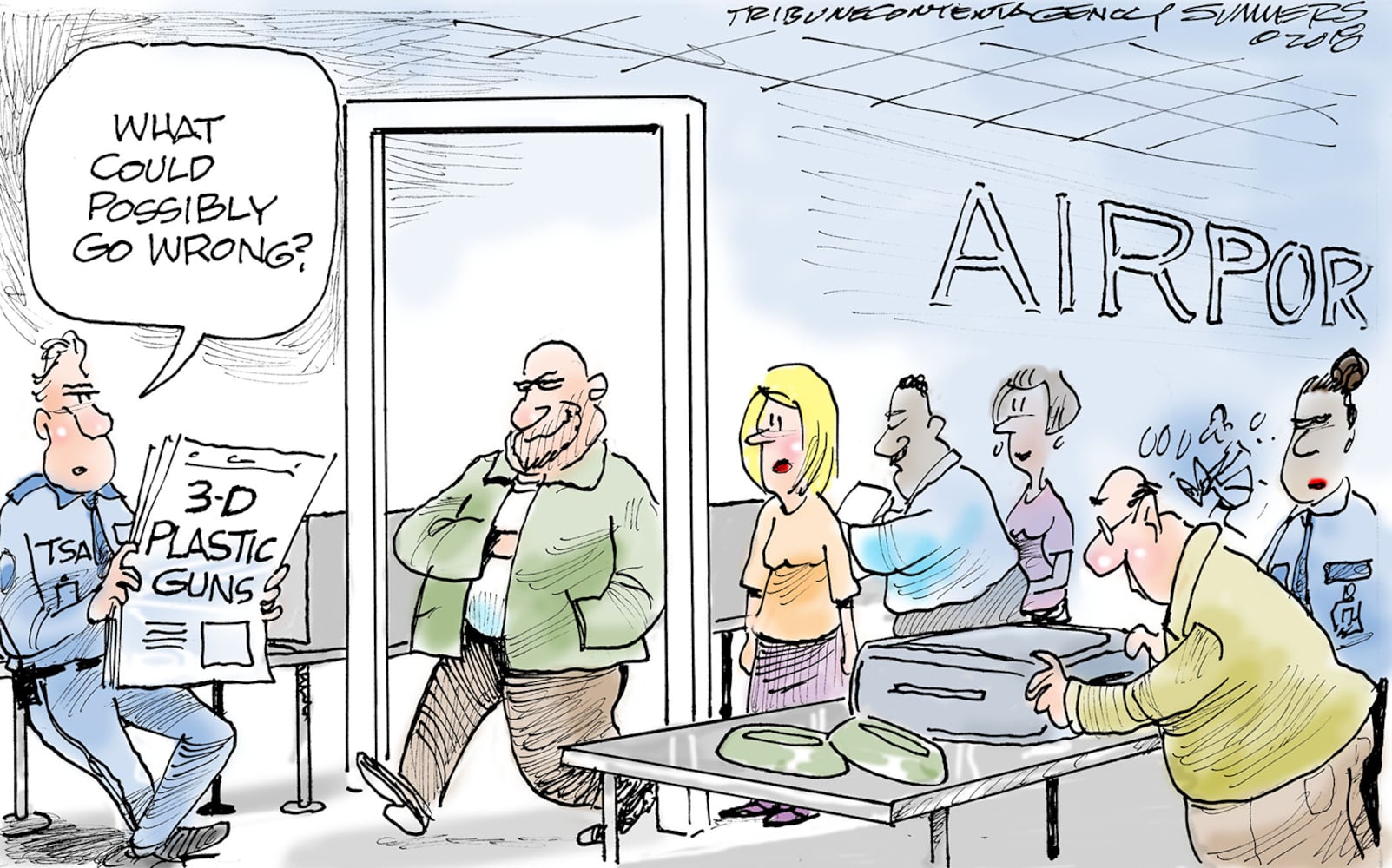 Week in cartoons: 3-D printed guns, the death penalty, and more