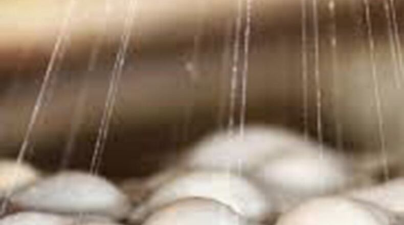 Artificial silk fibers can be woven into sizeable, flexible fabrics, using existing textile manufacturing methods. (Contributed photo)