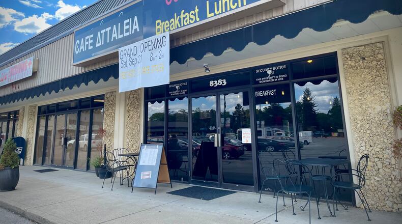 Cafe Attaleia is open at 8383 N. Main St. in Clayton. NATALIE JONES/STAFF