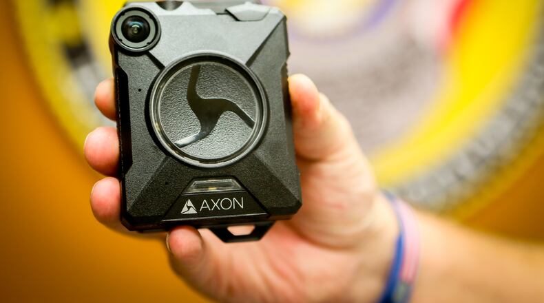 West Chester Twp. trustees are planning to buy $125,000 worth of police body cameras. GREG LYNCH/STAFF