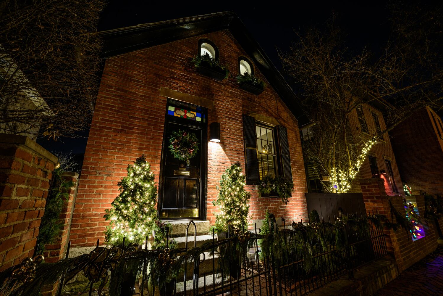 PHOTOS: Take a look at Columbus’ historic German Village all decked out for the holidays