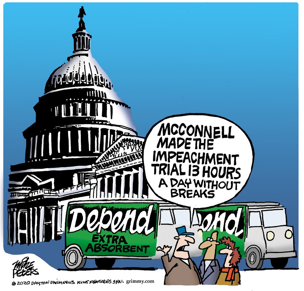 2020: The best of Pulitzer Prize winner Mike Peters political cartoons
