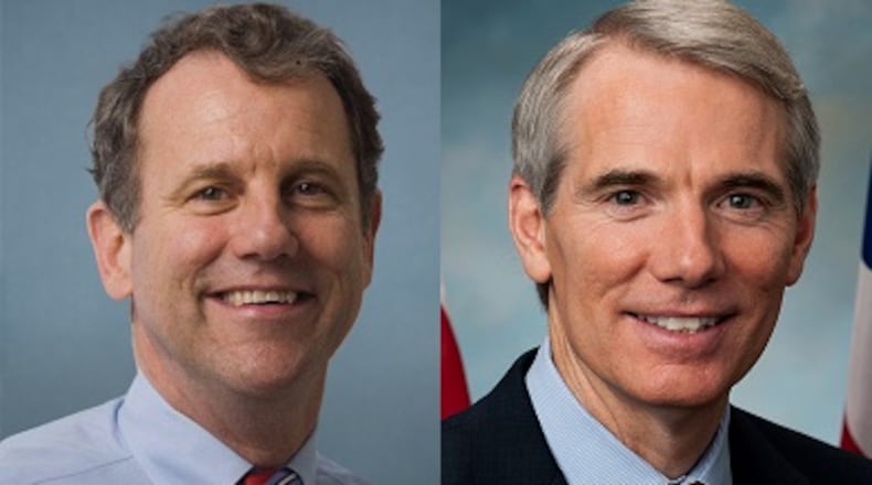 Sen. Rob Portman and Sen. Sherrod Brown