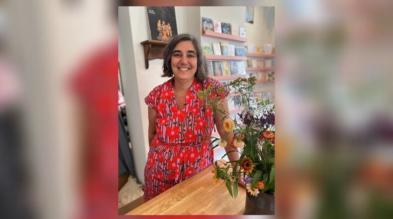 Kathleen Hotmer, owner of Pink Moon Neighborhood Goods in Dayton’s Historic Huffman, became interested in sustainable living while studying in Northern California. Contributed photos