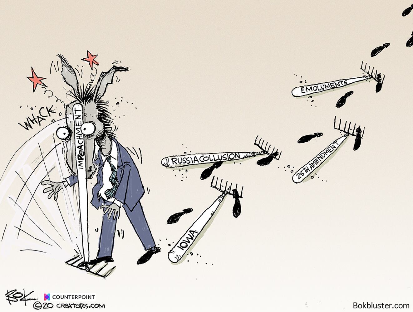 Week in cartoons: Iowa caucus, impeachment acquittal and more